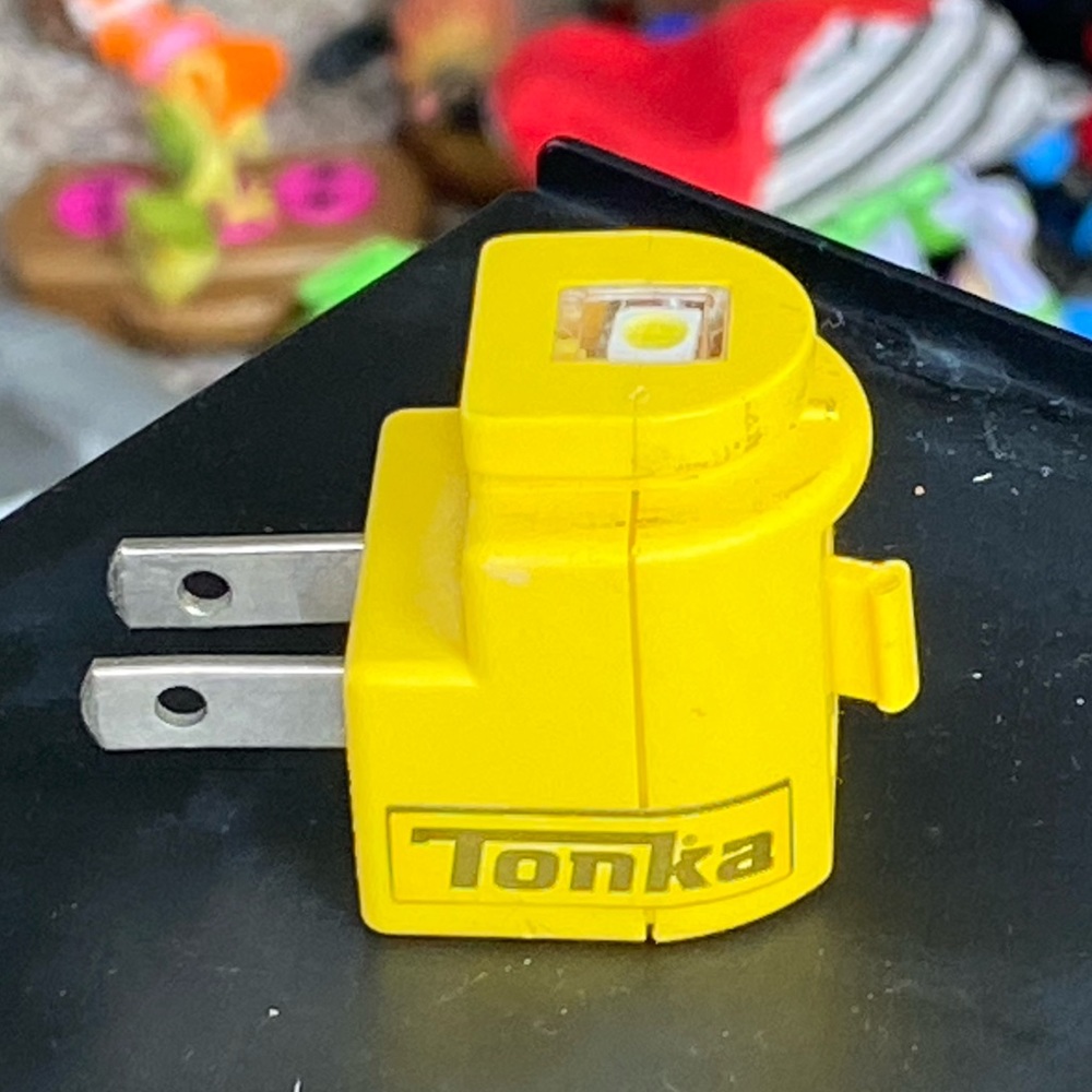 Tonka Dump Truck Night Light For Safety and Security Hasbro Brand